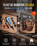 Super combo ✂️ Kit de Barbería 9 en 1: Máquina de Corte + Afeitadora 3 en 1 Geemy + Accesorios 🔥