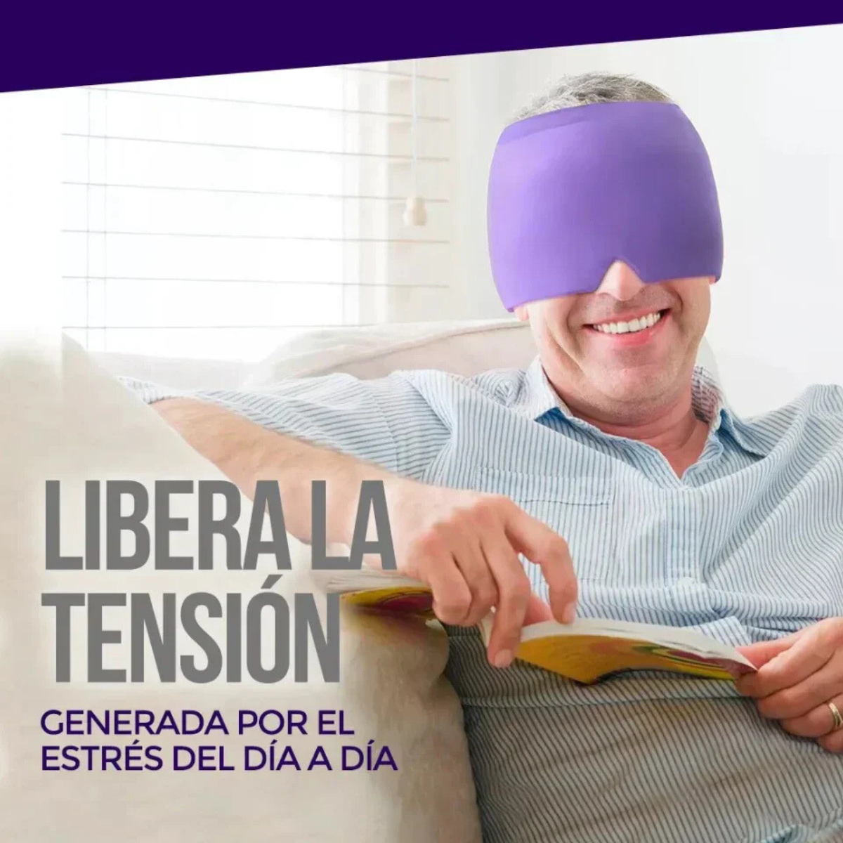 Gorro terapéutico para el dolor de cabeza