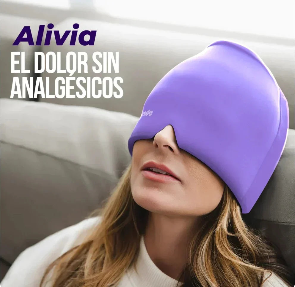 Gorro terapéutico para el dolor de cabeza